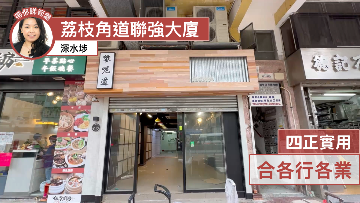unit video materials about sham shui po lai chi kok road | retail listing | centaline commercial