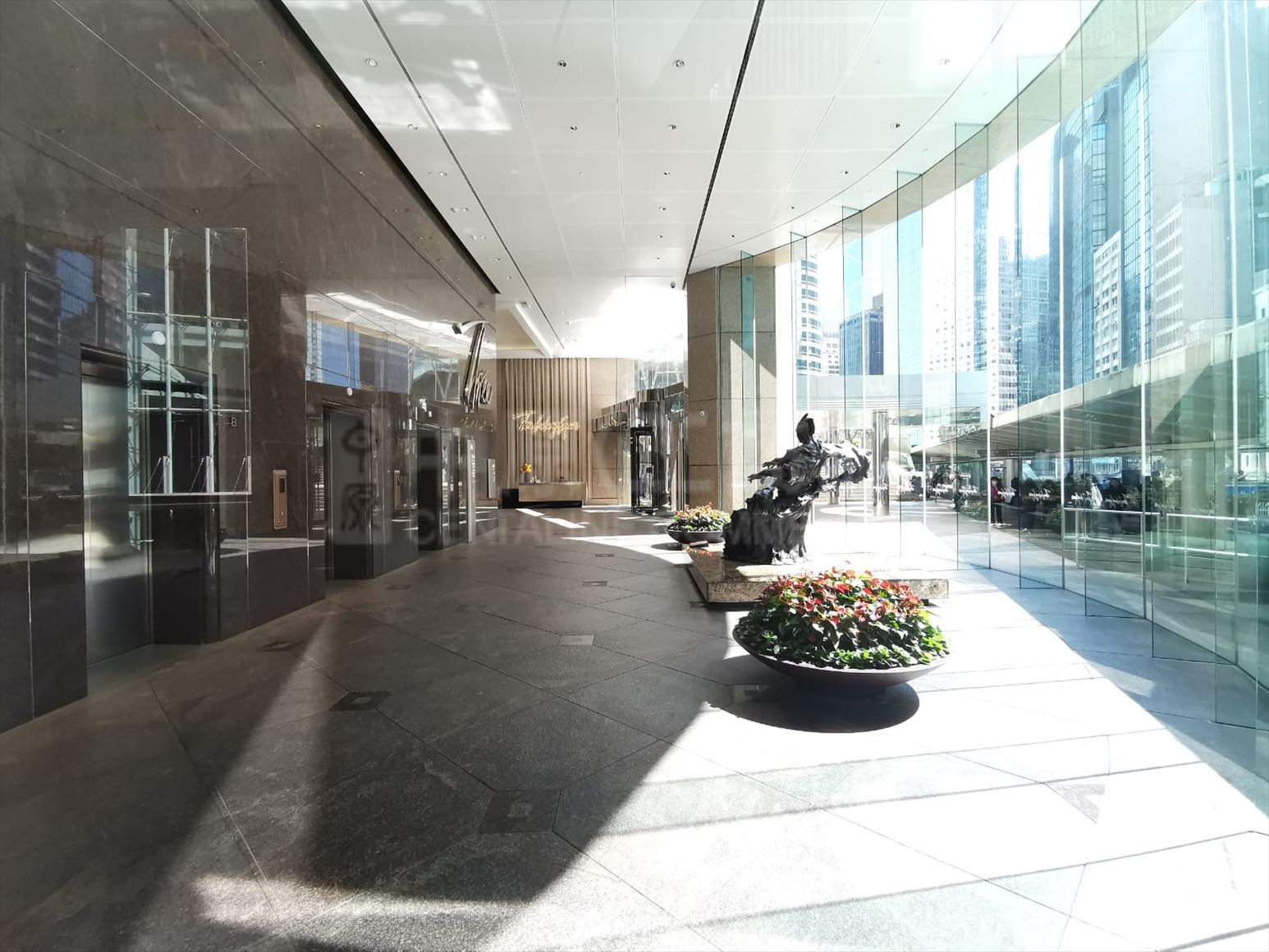 photo materials about three exchange square | office property | centaline commercial