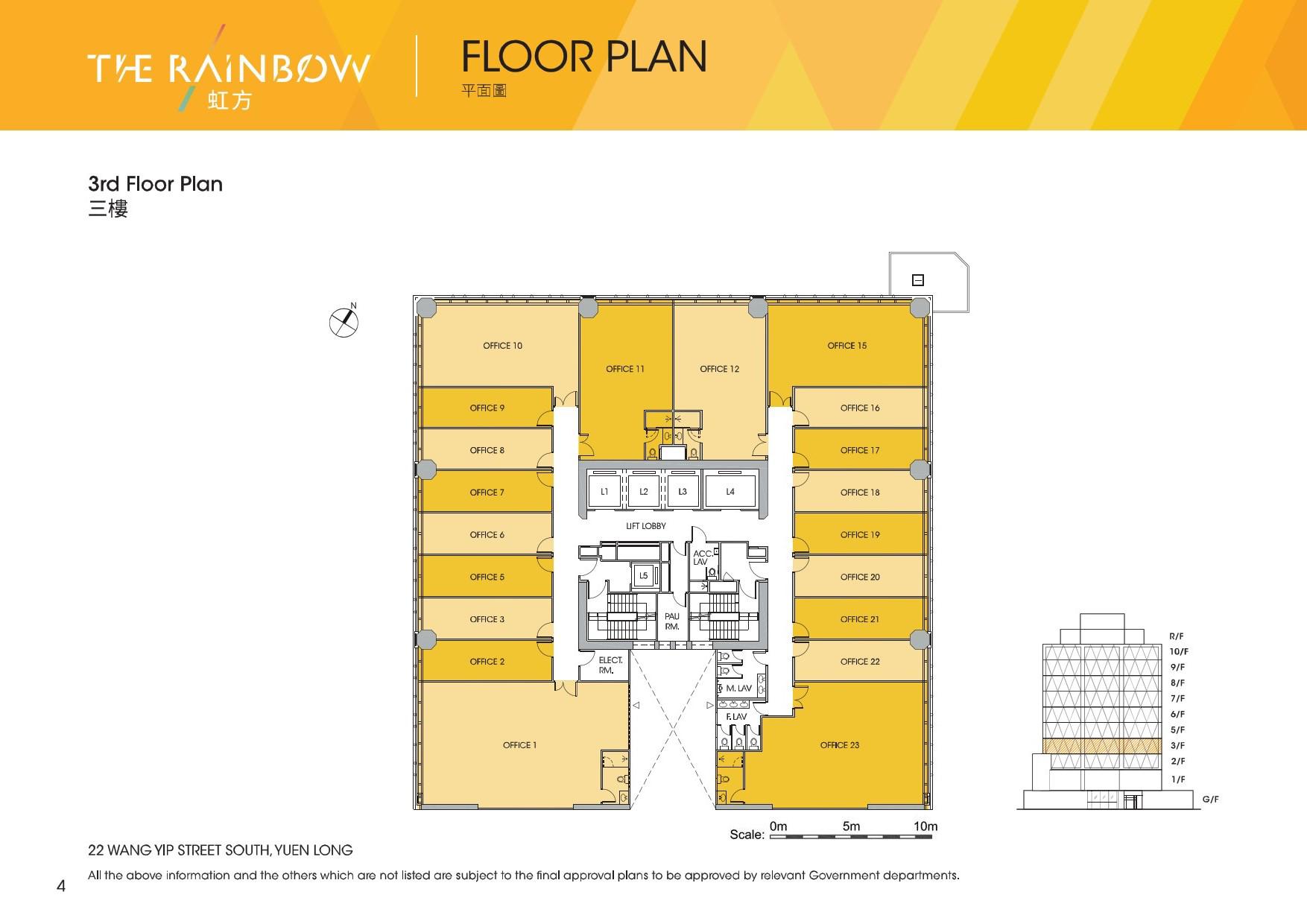 a basket of properties of the rainbow the rainbow 3/f | office new property listing | centaline commercial