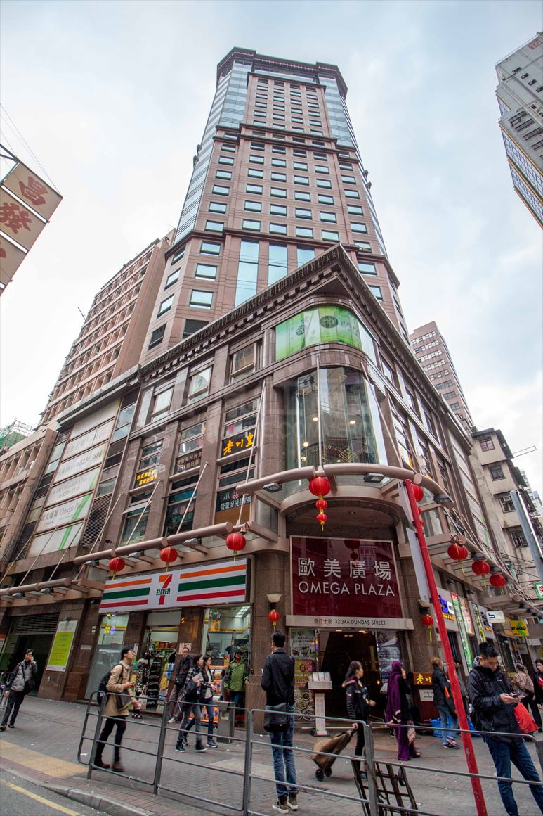 photo materials about omega plaza | office property | centaline commercial