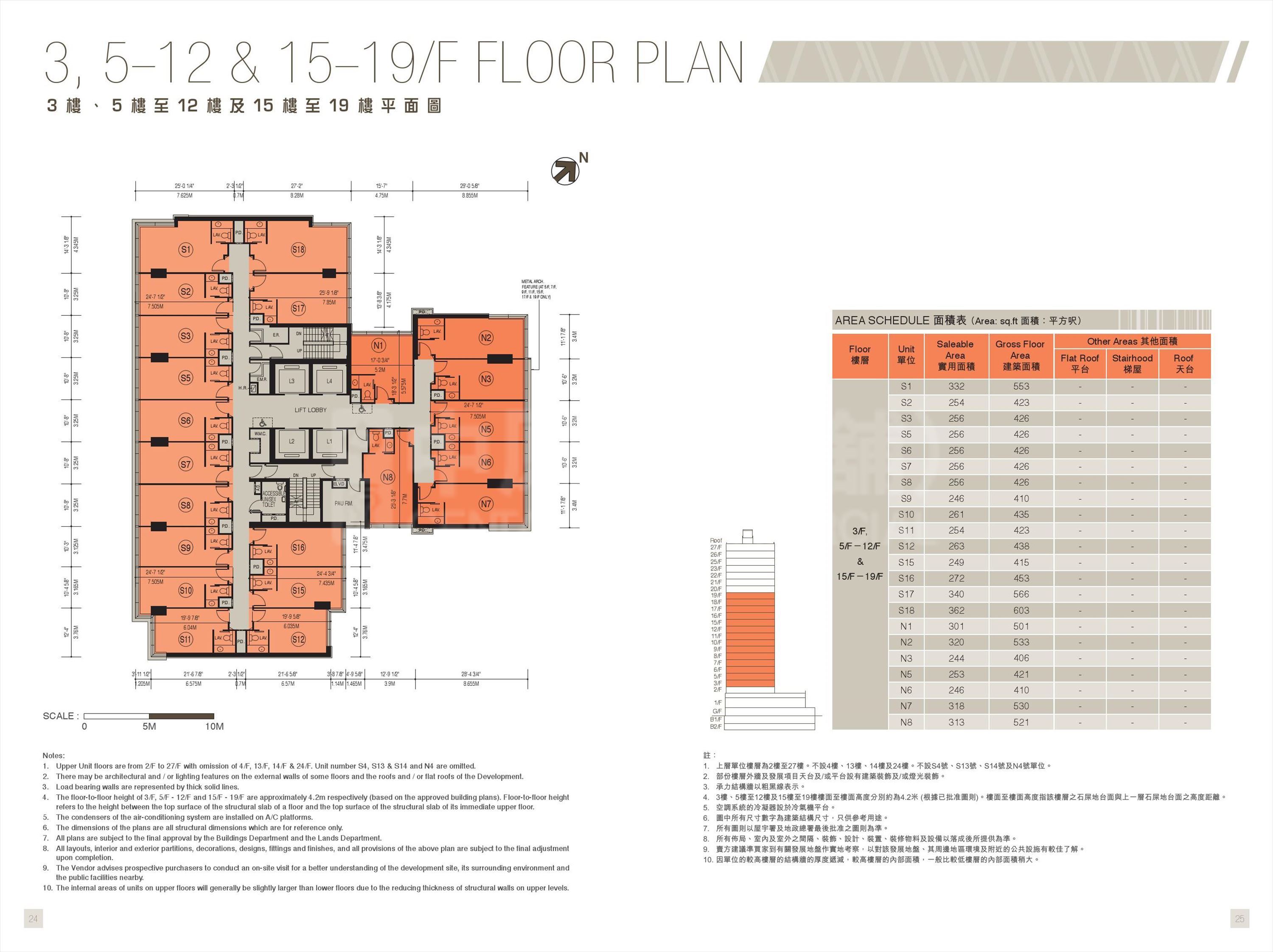 w luxe w luxe 3, 5-12, 15-19/f floor plan | office new property listing | centaline commercial